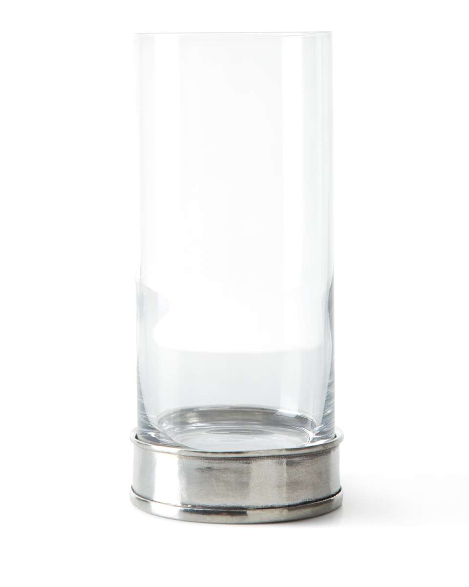 Pewter and Glass Highball